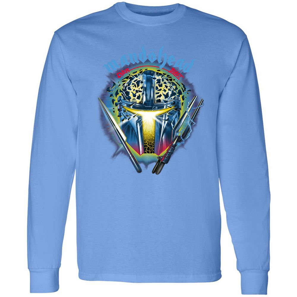 Long Sleeve T-Shirt - 3DH88BH7 - Carolina Blue - 12