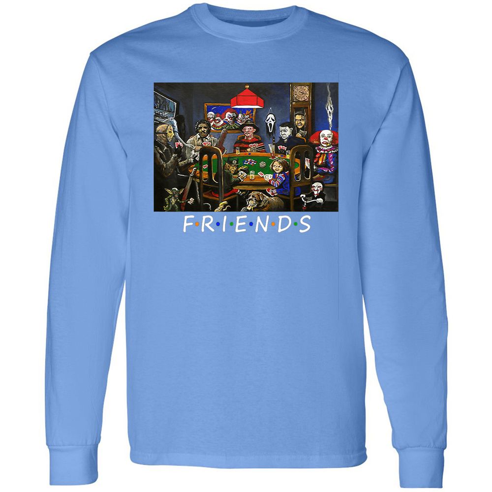 Long Sleeve T-Shirt - GK1MUKER - Carolina Blue - 12