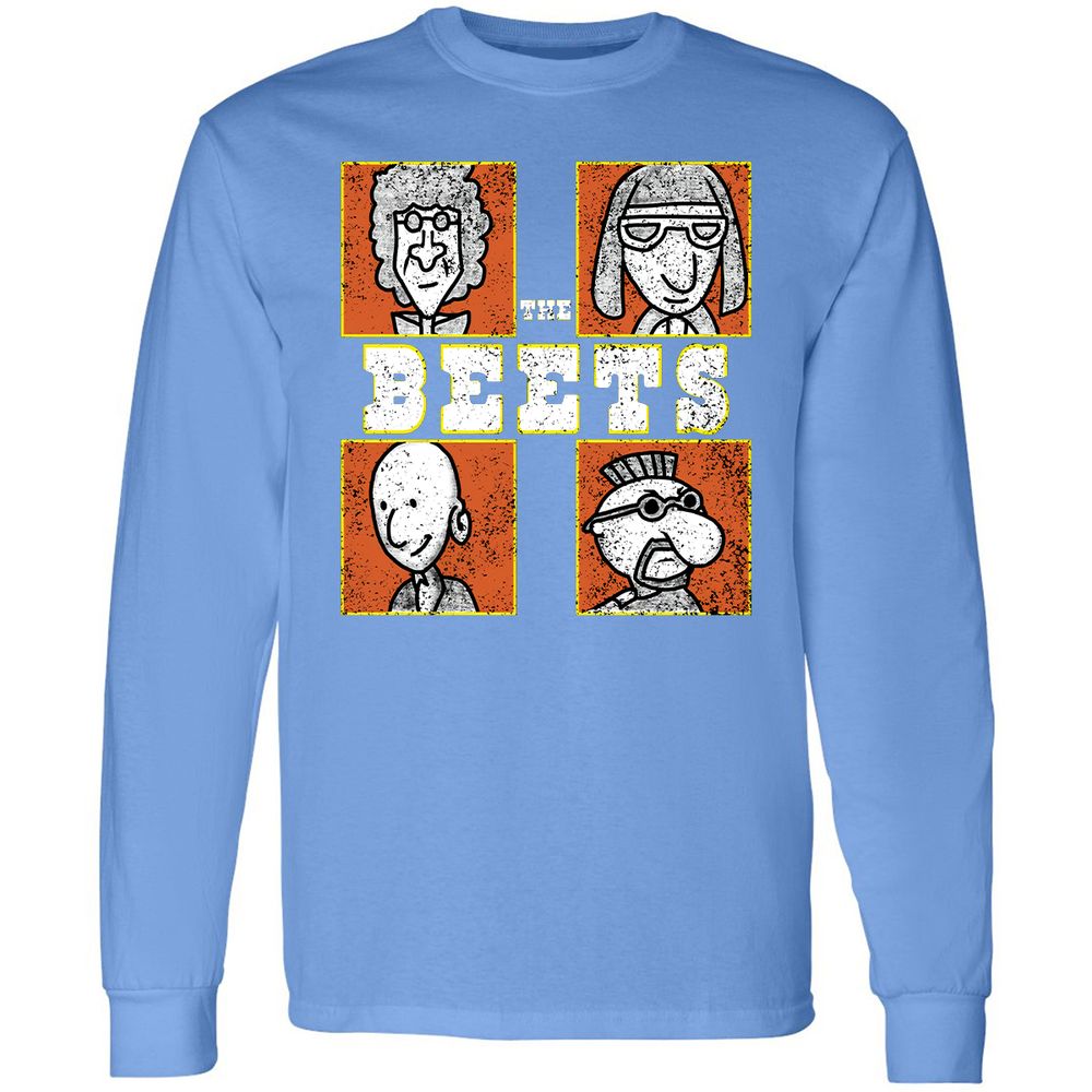 Long Sleeve T-Shirt - Q9Y5XR9F - Carolina Blue - 12