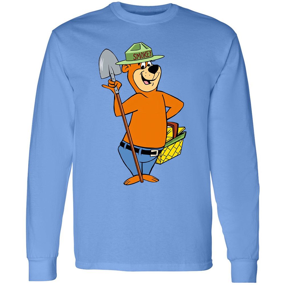 Long Sleeve T-Shirt - 1E6HA5NT - Carolina Blue - 12