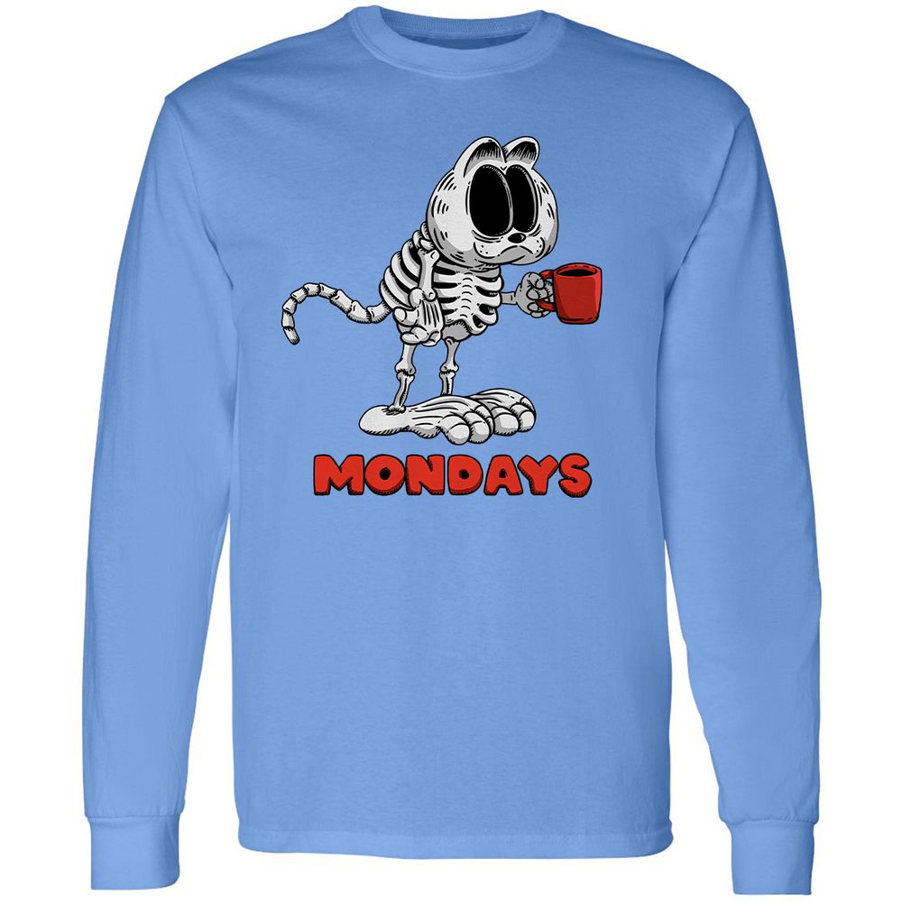 Long Sleeve T-Shirt - EZGPTWYH - Carolina Blue - 12