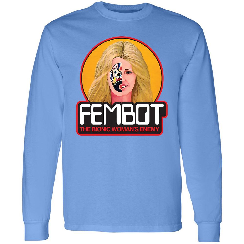 Long Sleeve T-Shirt - 9K1BU86X - Carolina Blue - 12