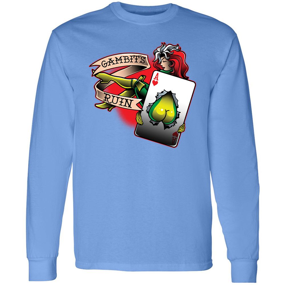 Long Sleeve T-Shirt - RSYKXG1J - Carolina Blue - 12