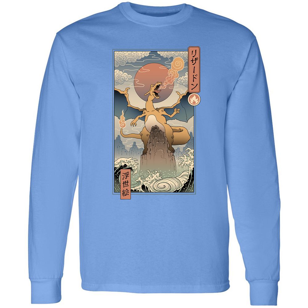 Long Sleeve T-Shirt - EPZ44JBK - Carolina Blue - 12