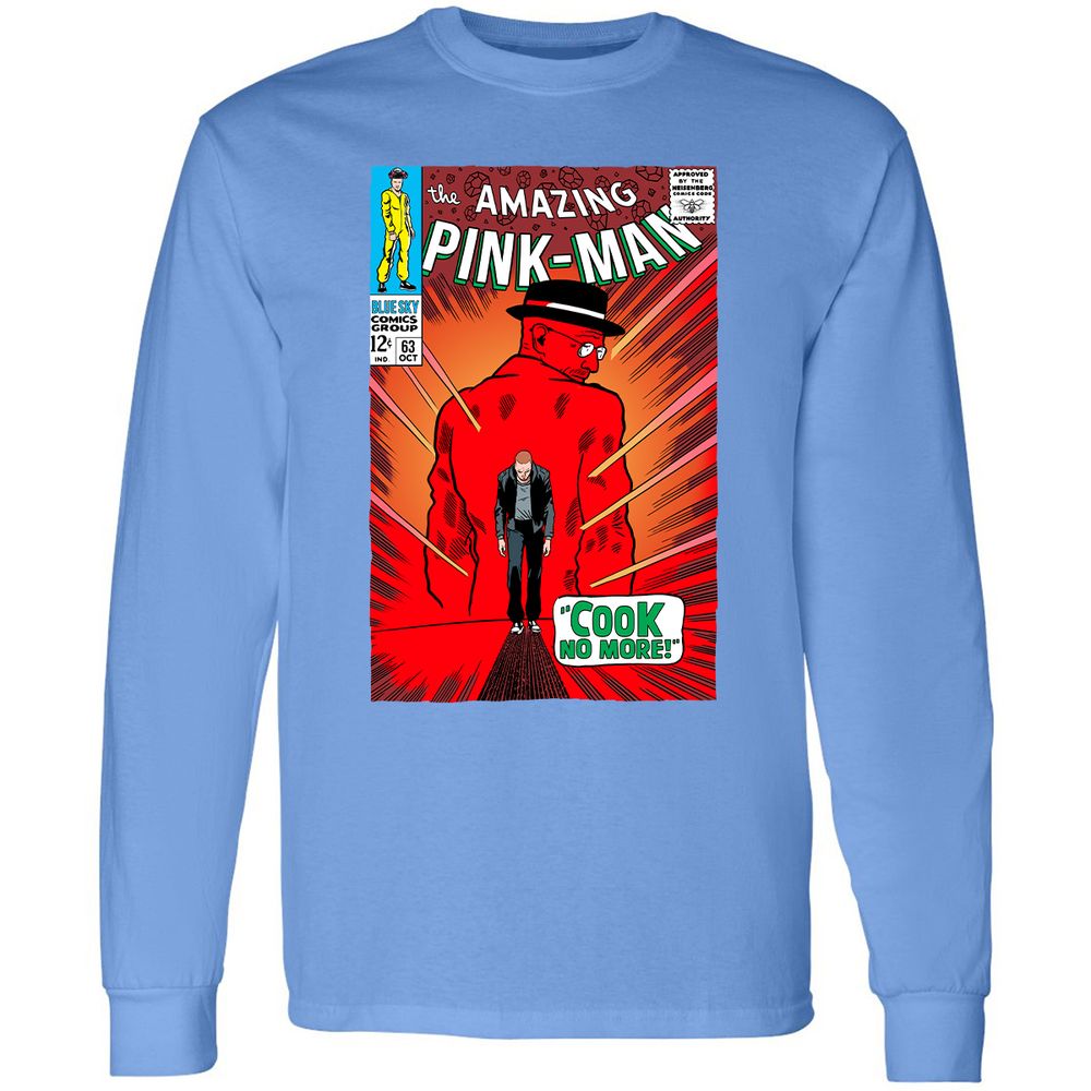Long Sleeve T-Shirt - 6V99D95E - Carolina Blue - 12