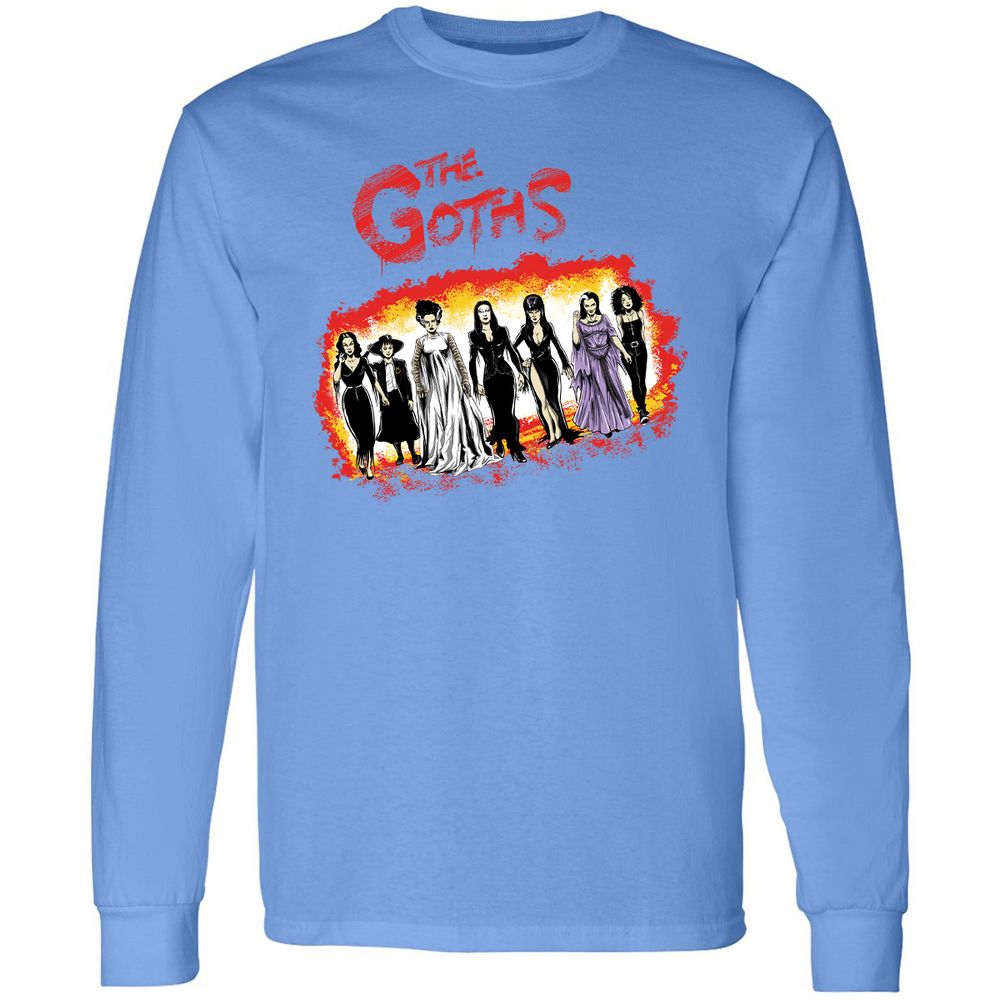 Long Sleeve T-Shirt - 96E5T8XY - Carolina Blue - 12