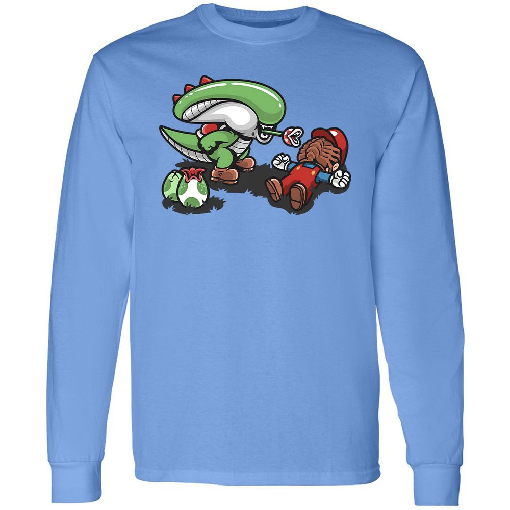 Long Sleeve T-Shirt - GQC4BKFS - Carolina Blue - 12