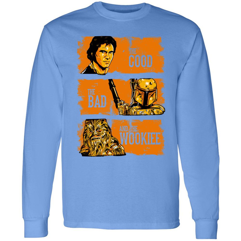 Long Sleeve T-Shirt - QJRUFBGT - Carolina Blue - 12