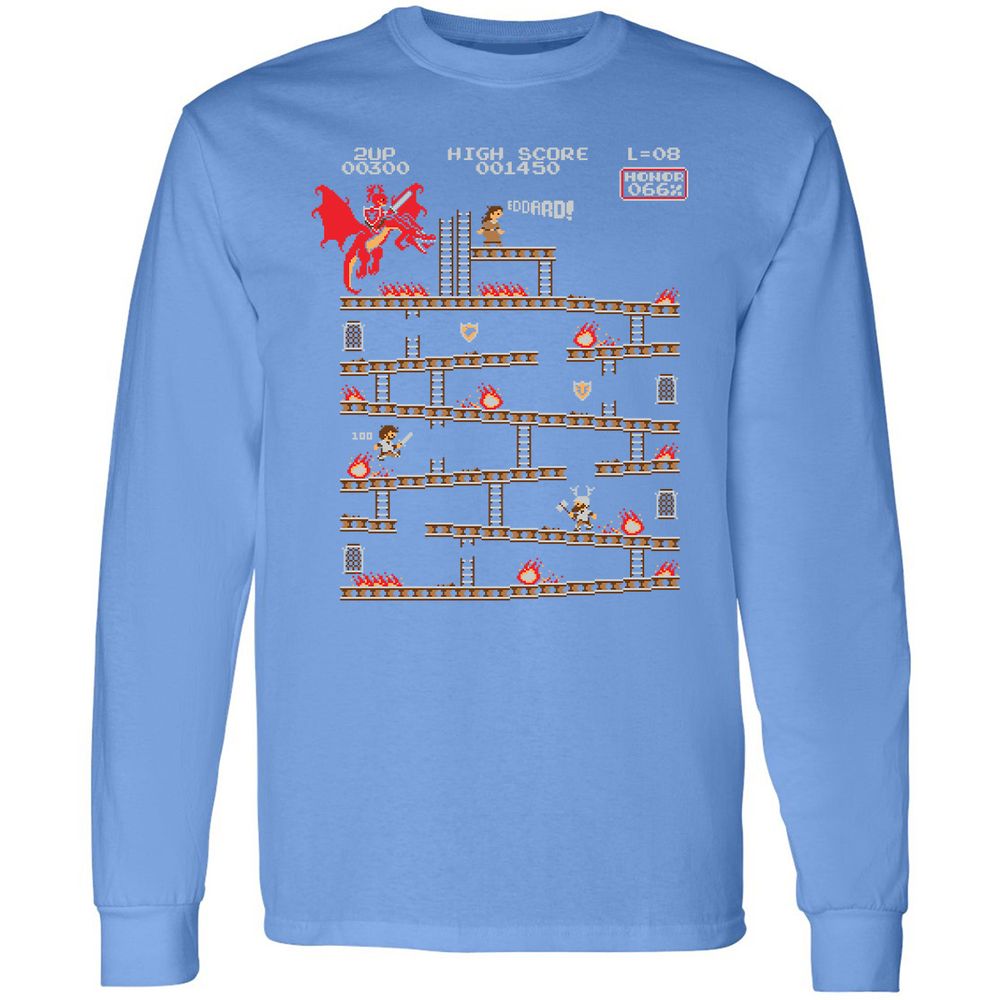 Long Sleeve T-Shirt - 3UL1MVSC - Carolina Blue - 12