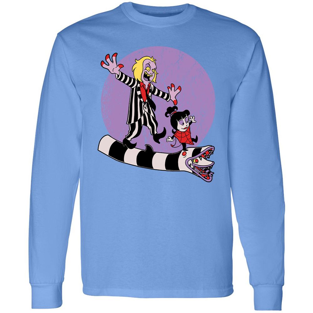 Long Sleeve T-Shirt - NQ61YHGP - Carolina Blue - 12