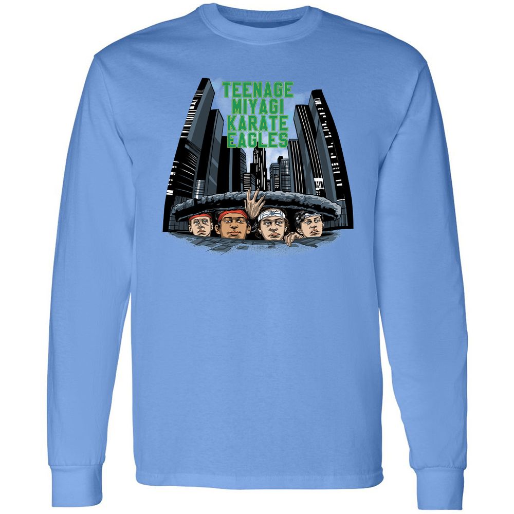 Long Sleeve T-Shirt - TBPL58EV - Carolina Blue - 12