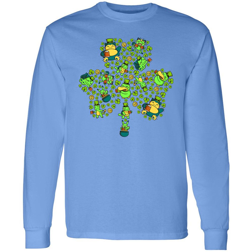 Long Sleeve T-Shirt - HFTX3X3E - Carolina Blue - 12