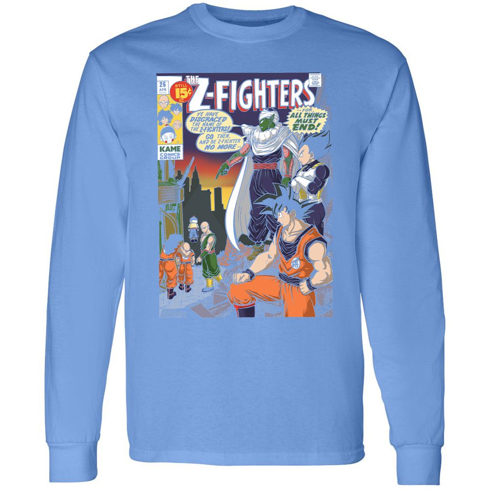 Long Sleeve T-Shirt - LNLLEJ45 - Carolina Blue - 12