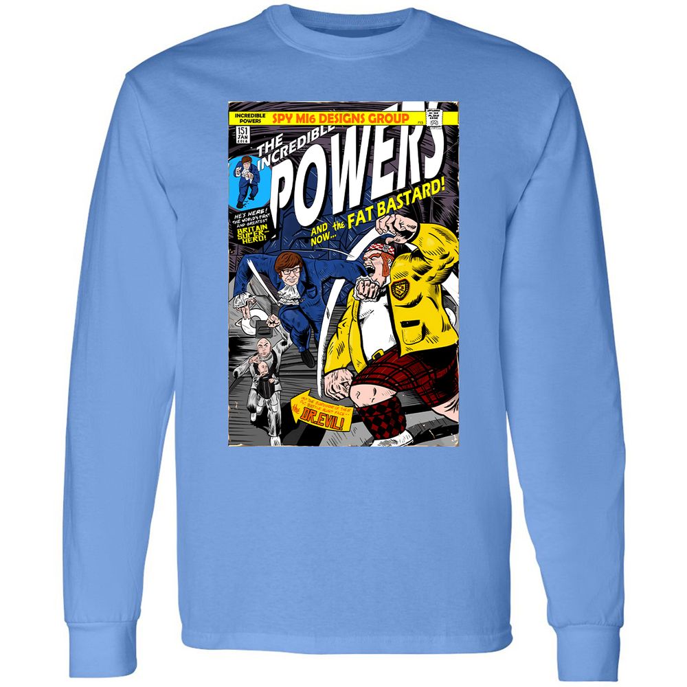 Long Sleeve T-Shirt - 7RCFBWSY - Carolina Blue - 12