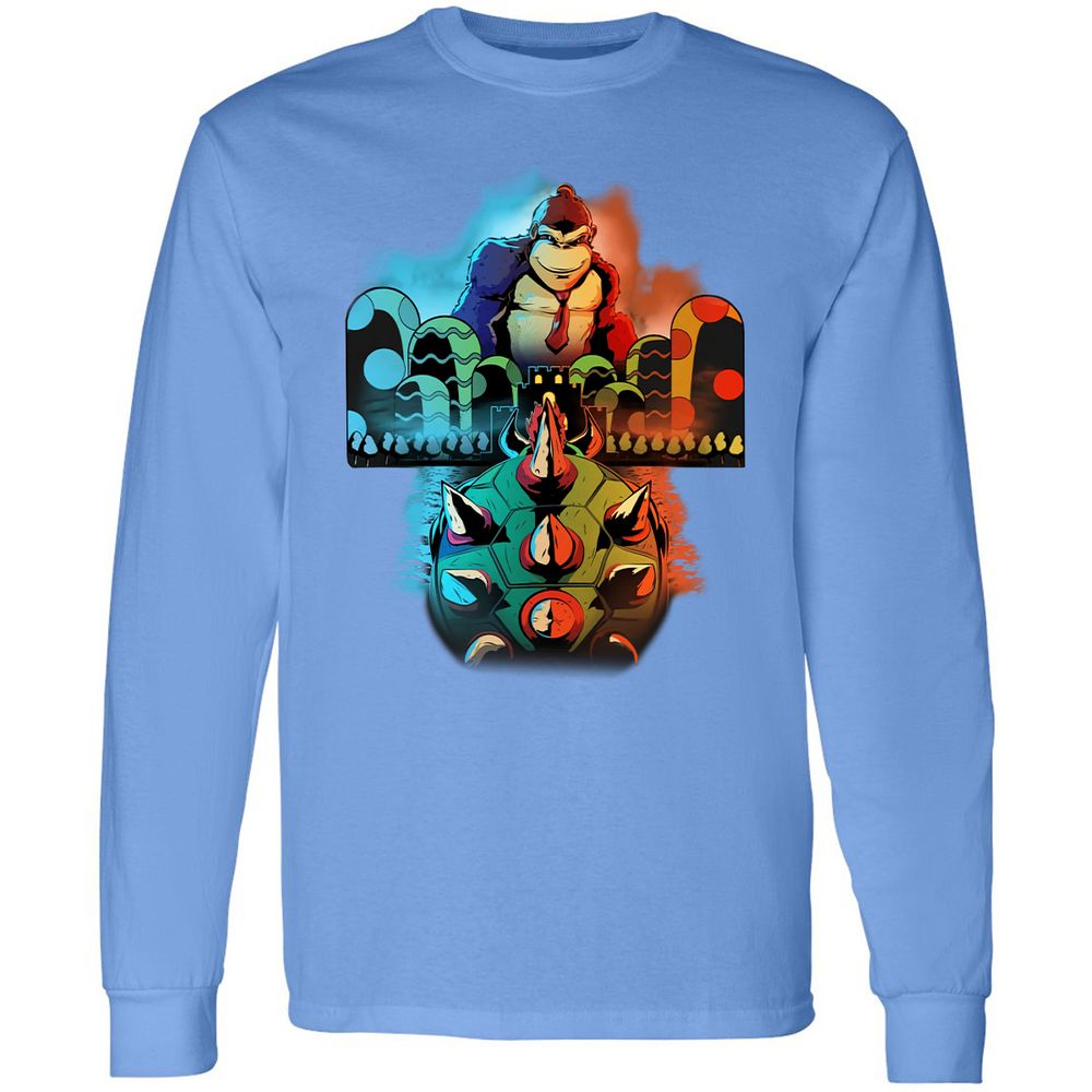 Long Sleeve T-Shirt - HVL44HV8 - Carolina Blue - 12