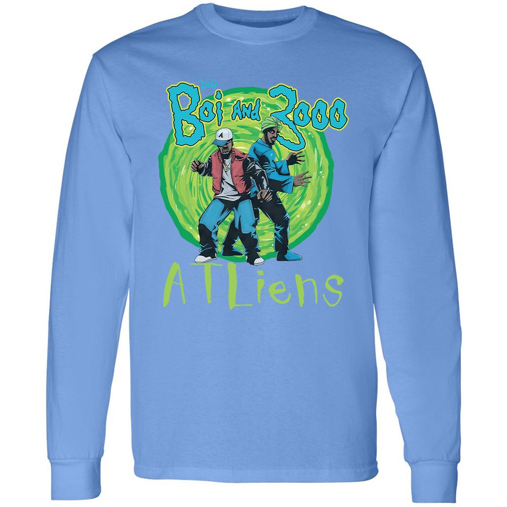 Long Sleeve T-Shirt - 7YUSP98T - Carolina Blue - 12