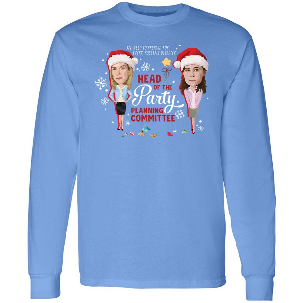 Head Of The Party Planning Committee Christmas - Carolina Blue - 12