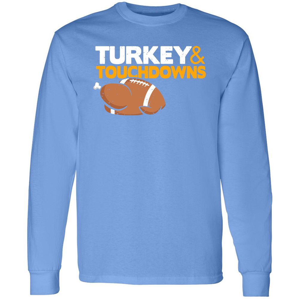 Long Sleeve T-Shirt - TMCFBWN5 - Carolina Blue - 12