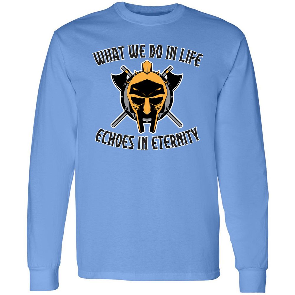 Long Sleeve T-Shirt - GY4HE3U3 - Carolina Blue - 12