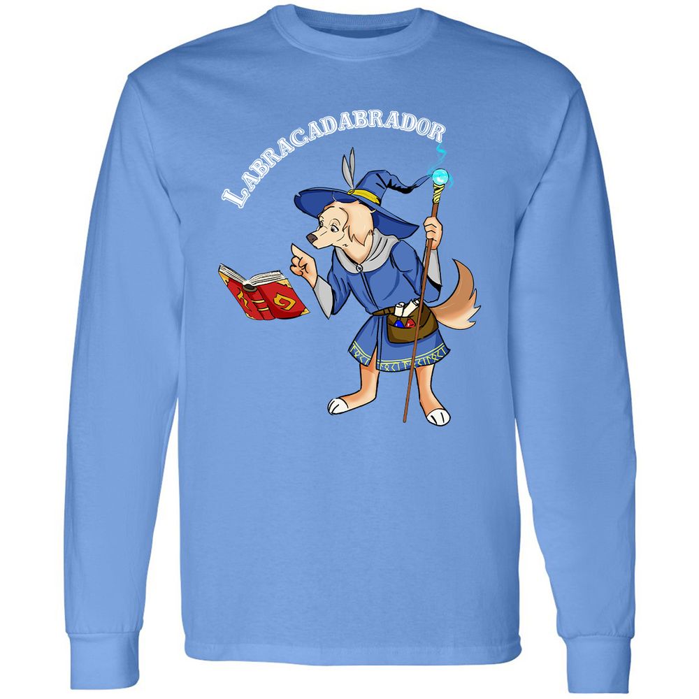 Long Sleeve T-Shirt - YLXL5QQN - Carolina Blue - 12