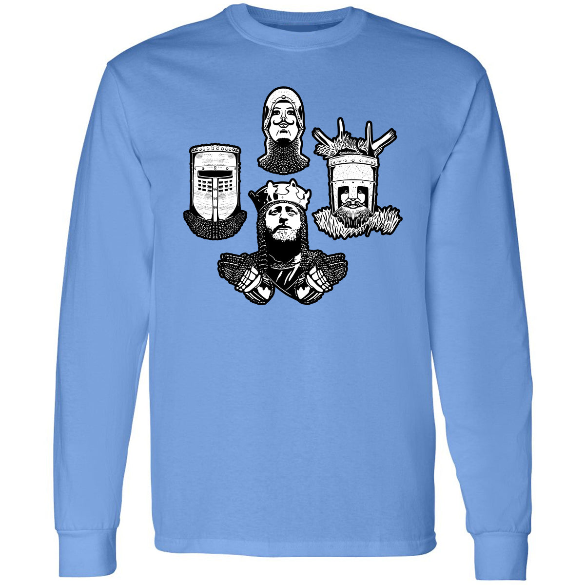 Long Sleeve T-Shirt - QPP17699 - Carolina Blue - 12