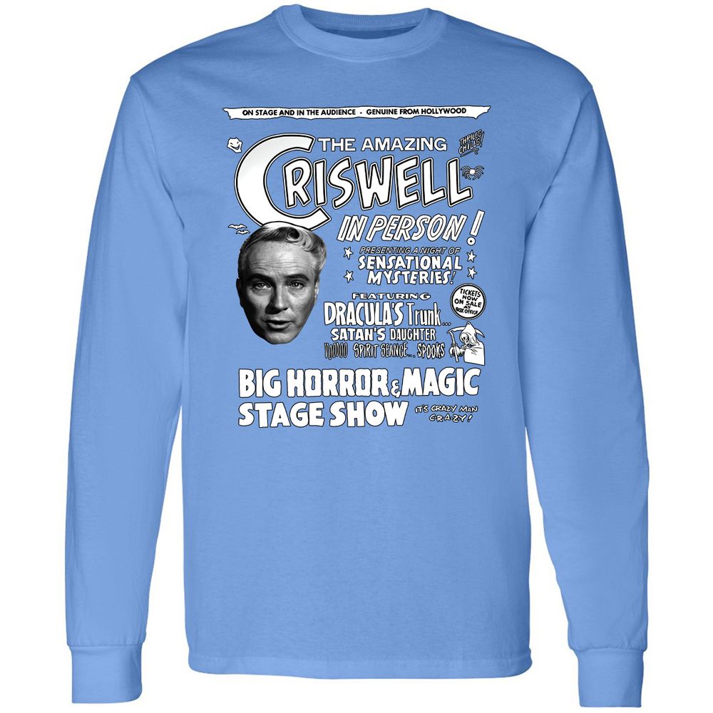 Long Sleeve T-Shirt - XQNNM8TW - Carolina Blue - 12