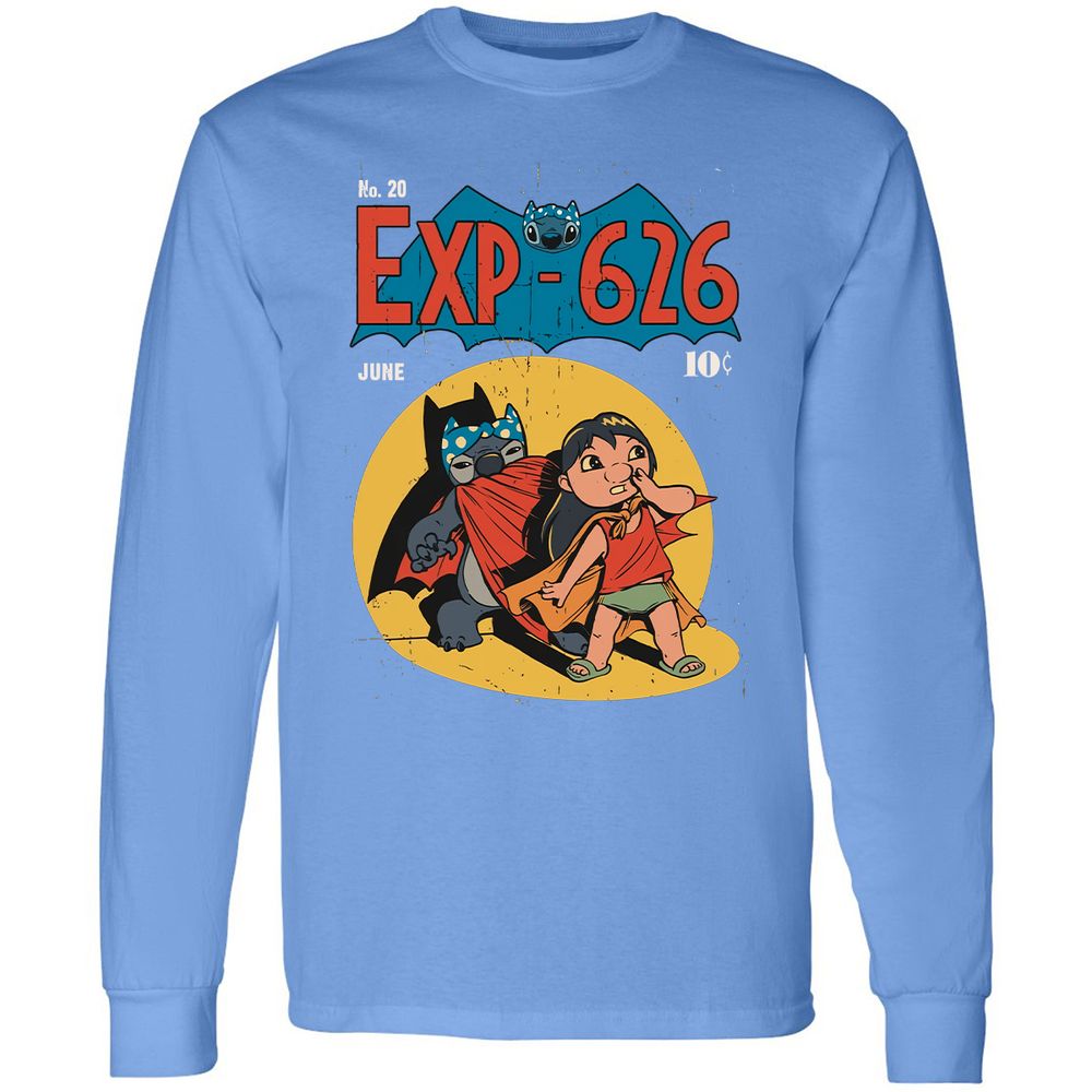 Long Sleeve T-Shirt - EPAZHW6W - Carolina Blue - 12