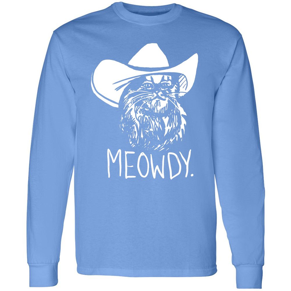 Long Sleeve T-Shirt - DBWFZ6K5 - Carolina Blue - 12