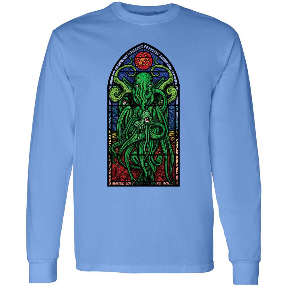 Long Sleeve T-Shirt - 6DQ7SBZR - Carolina Blue - 12