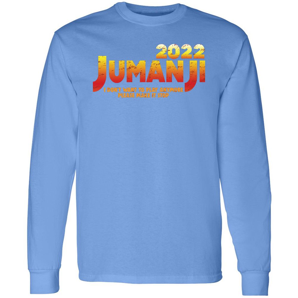 Long Sleeve T-Shirt - WD7WBZV5 - Carolina Blue - 12