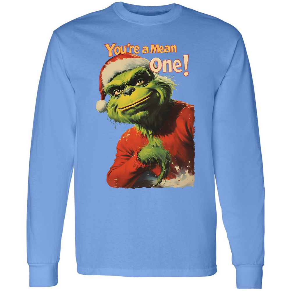 Long Sleeve T-Shirt - MSMGJGFS - Carolina Blue - 12