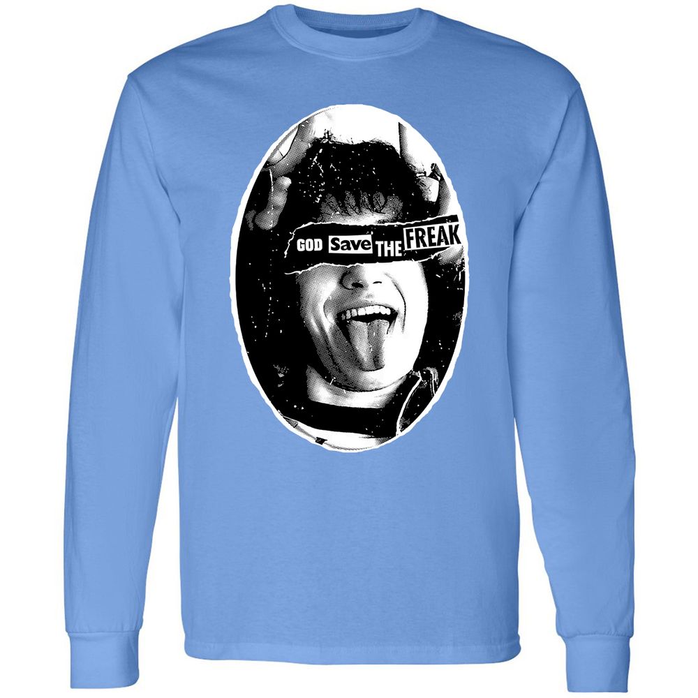 Long Sleeve T-Shirt - SHQJK769 - Carolina Blue - 12