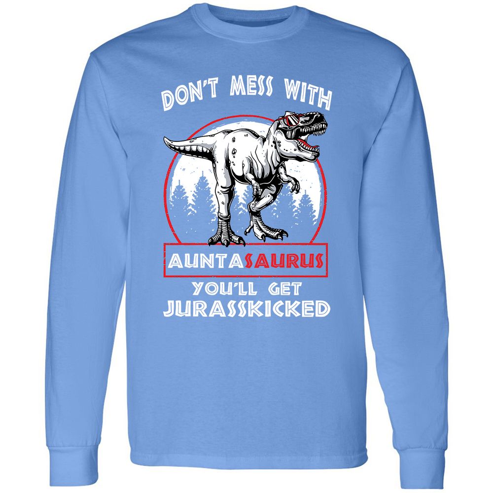 Long Sleeve T-Shirt - 3FSHT8SQ - Carolina Blue - 12