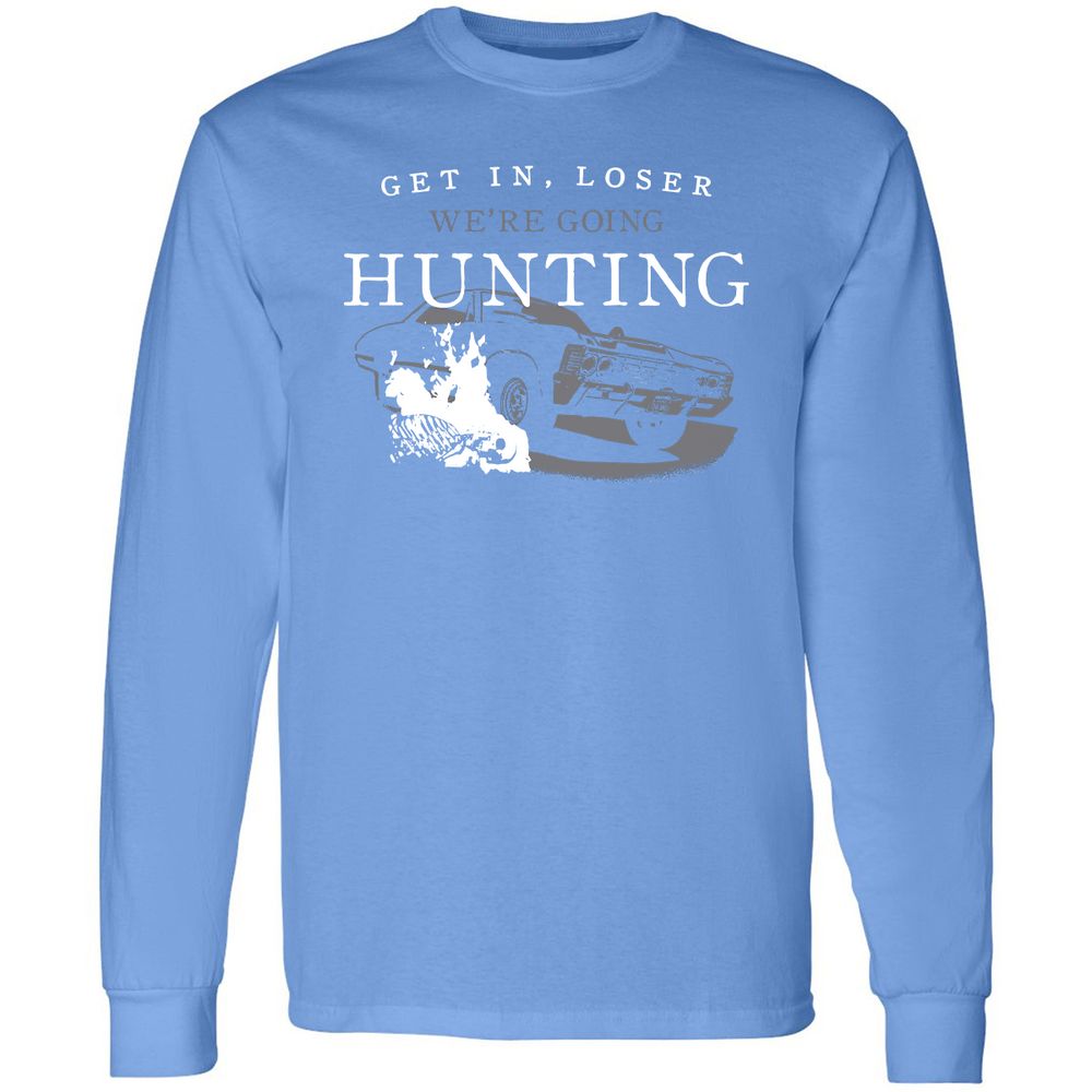 Long Sleeve T-Shirt - DZS9XSV4 - Carolina Blue - 12