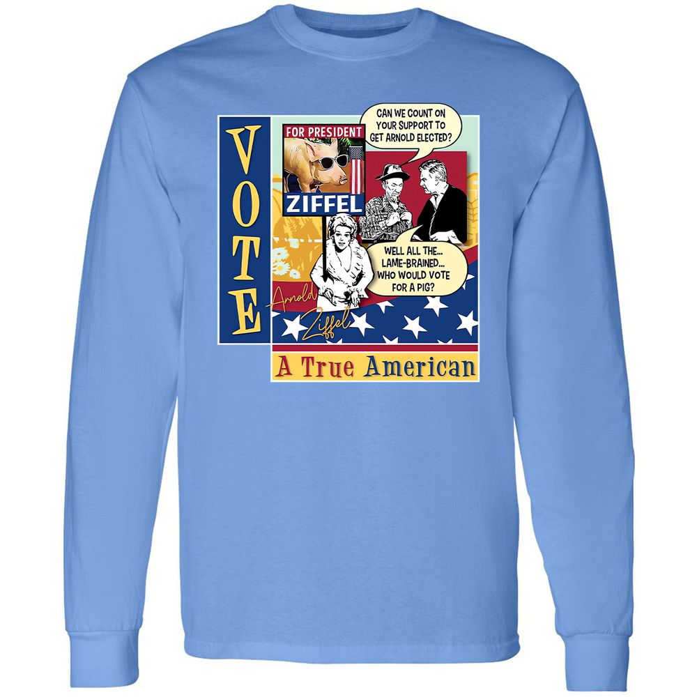 Long Sleeve T-Shirt - R9LD3NWZ - Carolina Blue - 12