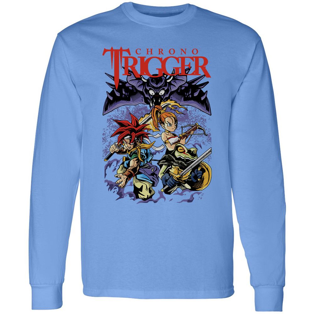 Long Sleeve T-Shirt - RSPETJ43 - Carolina Blue - 12