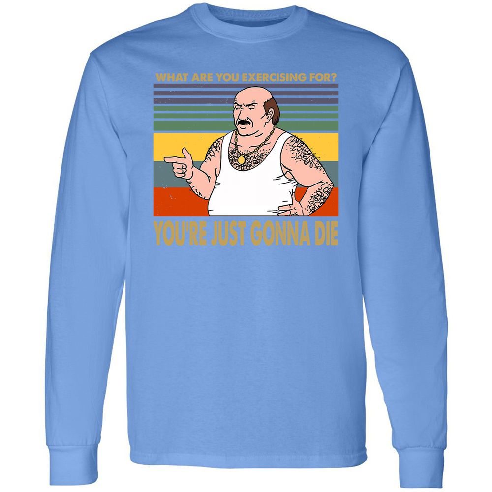 Long Sleeve T-Shirt - BCX3583Q - Carolina Blue - 12