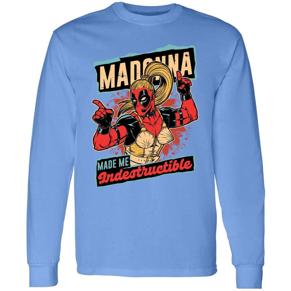 Long Sleeve T-Shirt - YCY1FWUT - Carolina Blue - 12