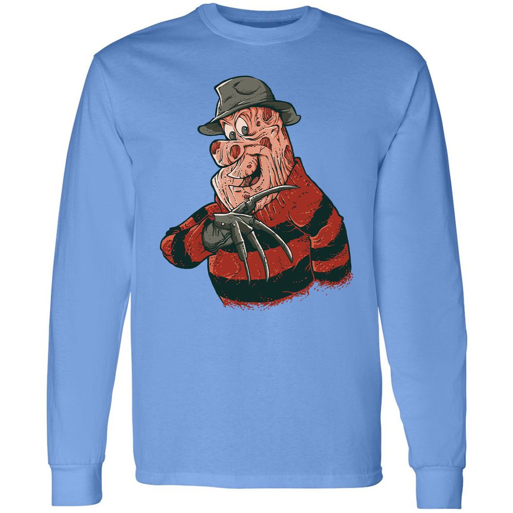 Long Sleeve T-Shirt - 7NJN6WY3 - Carolina Blue - 12