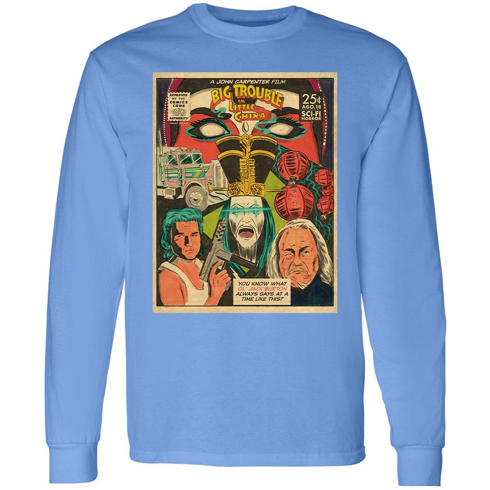 Long Sleeve T-Shirt - MDCLPNKG - Carolina Blue - 12