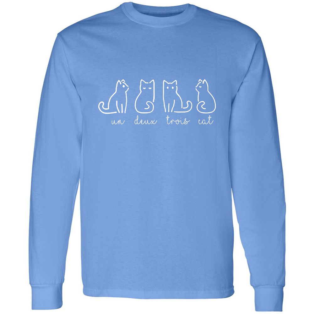 Long Sleeve T-Shirt - PR38D4M1 - Carolina Blue - 12