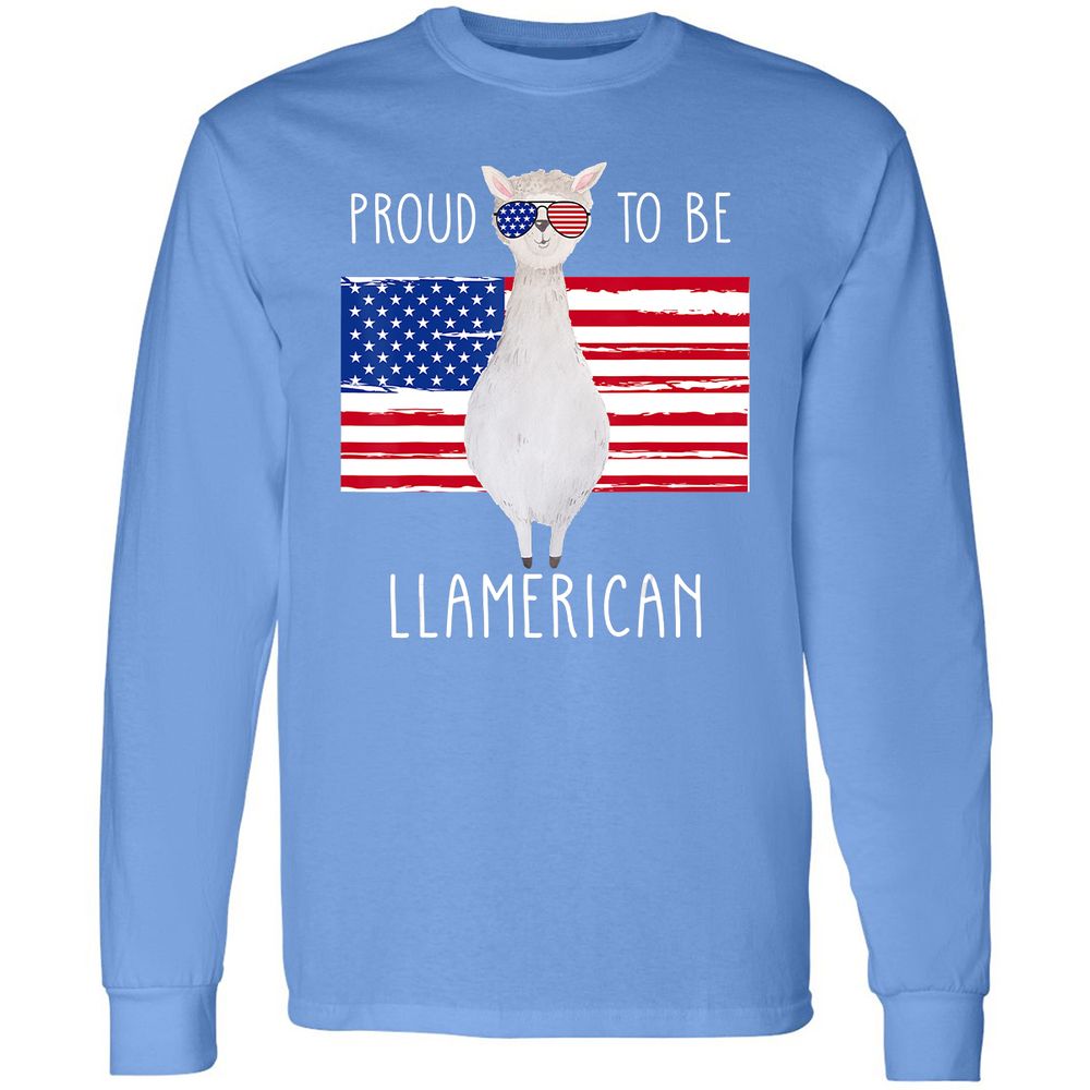 Long Sleeve T-Shirt - T1X3D4MS - Carolina Blue - 12