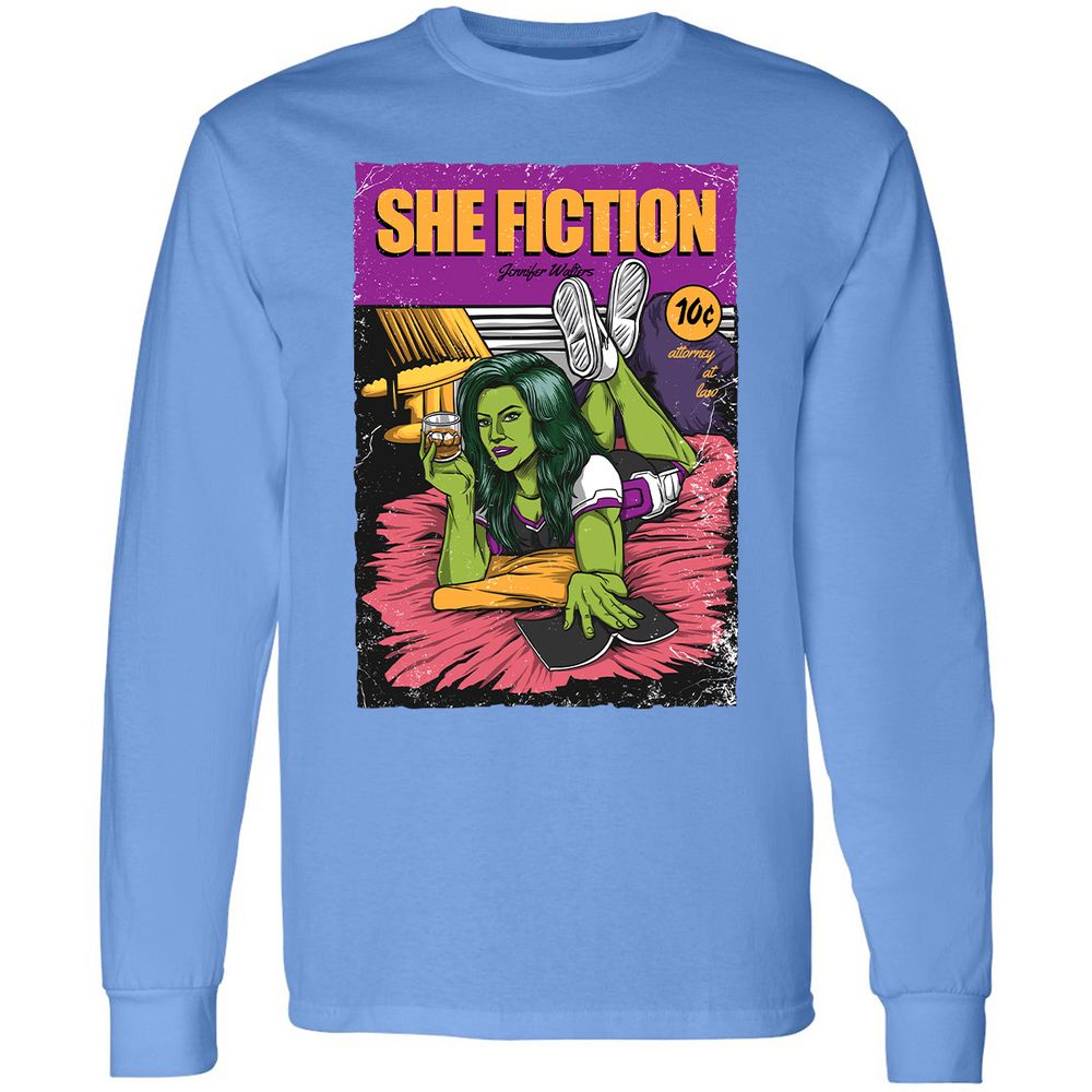 Long Sleeve T-Shirt - KJ35ZQ26 - Carolina Blue - 12