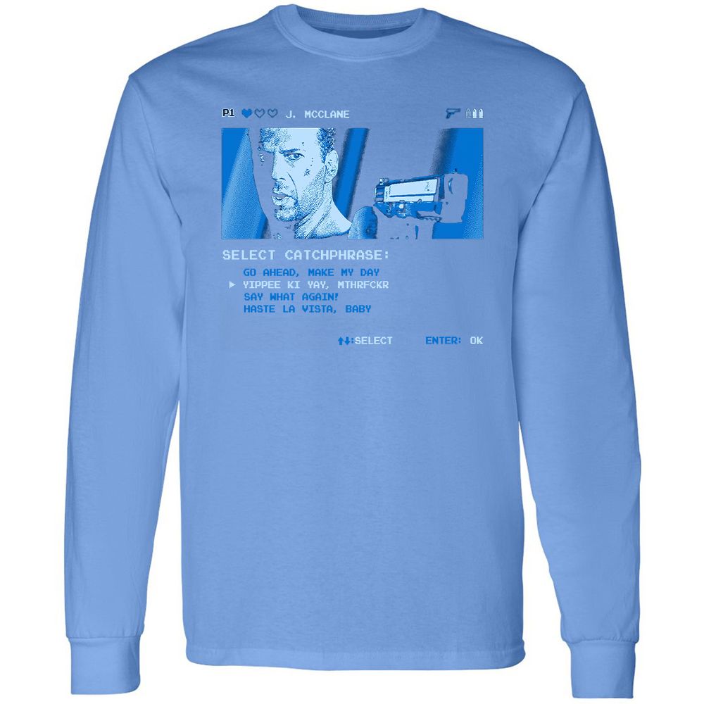 Long Sleeve T-Shirt - K72XDH96 - Carolina Blue - 12