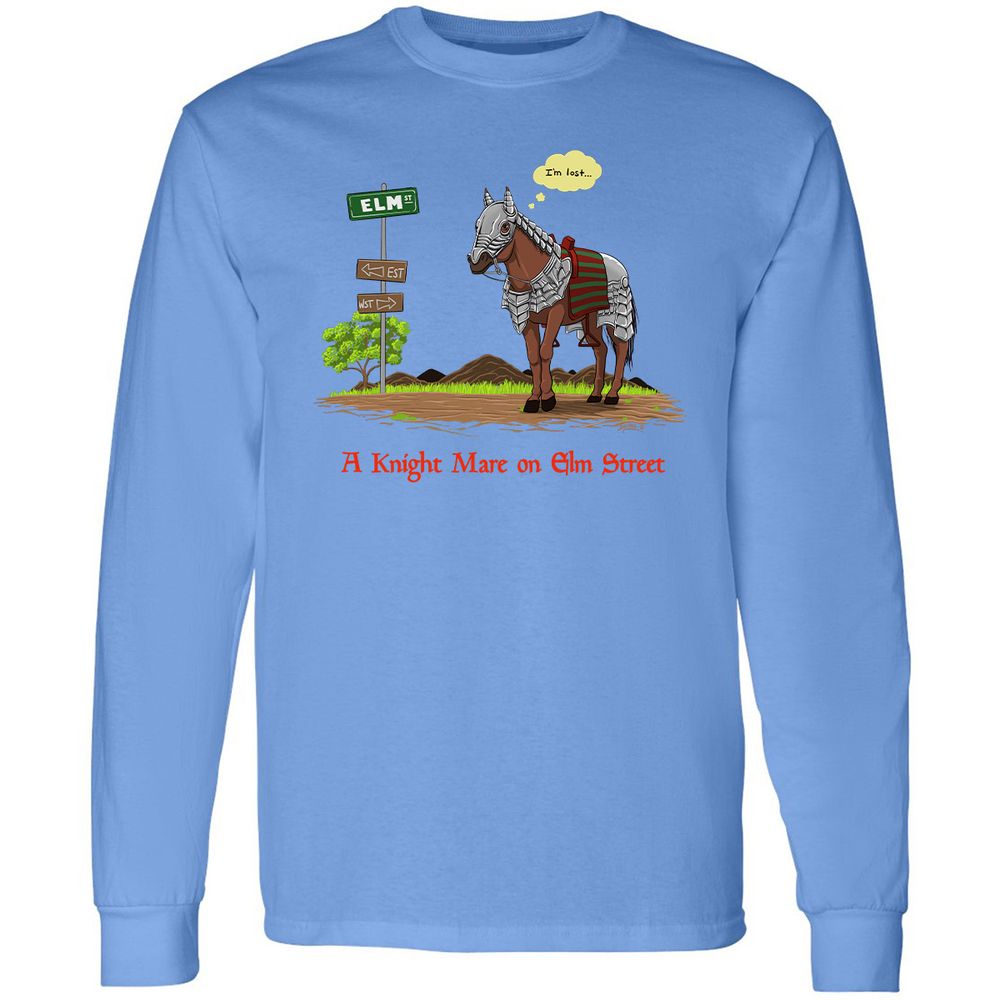 Long Sleeve T-Shirt - ZKMQQMWW - Carolina Blue - 12