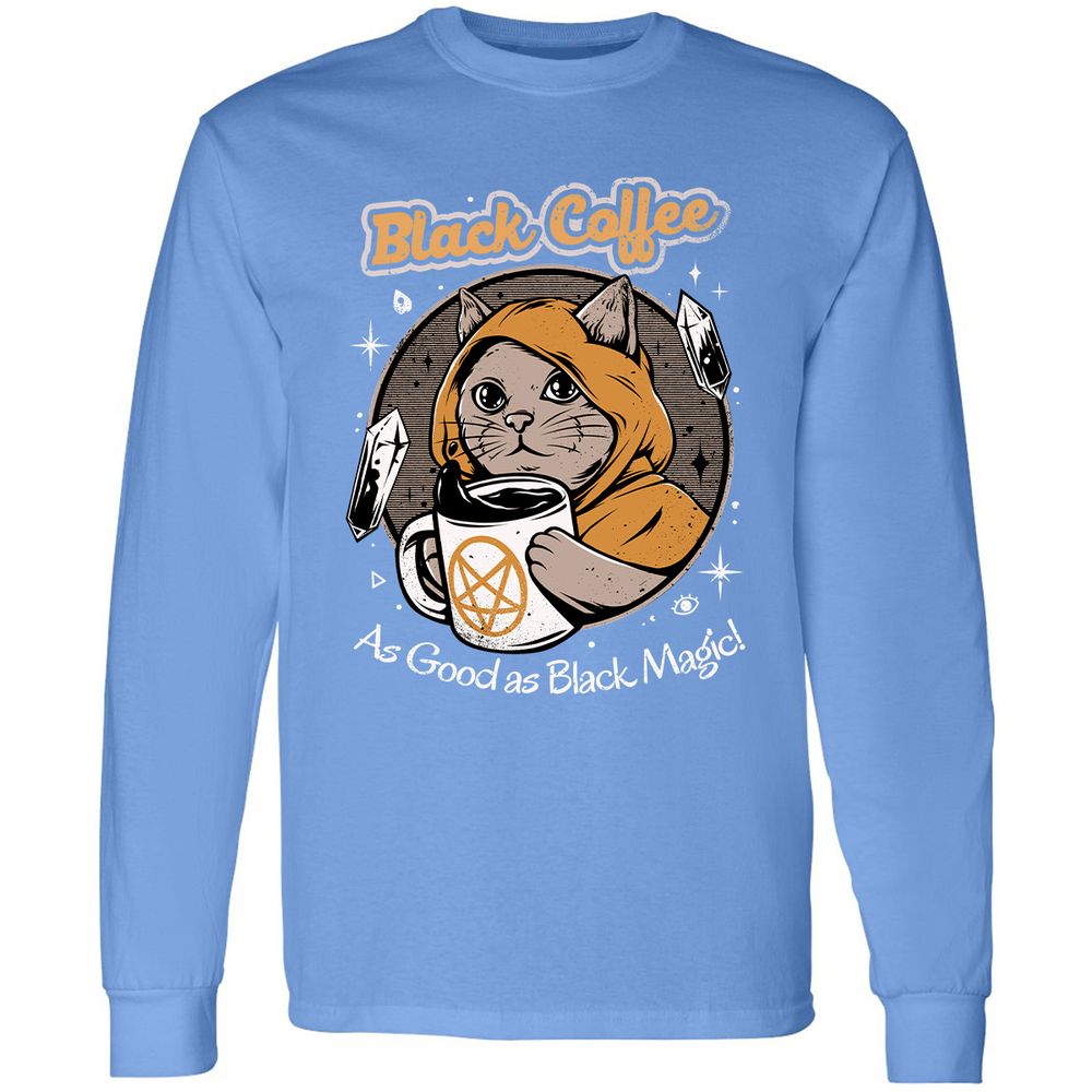 Long Sleeve T-Shirt - FHDZHPJF - Carolina Blue - 12