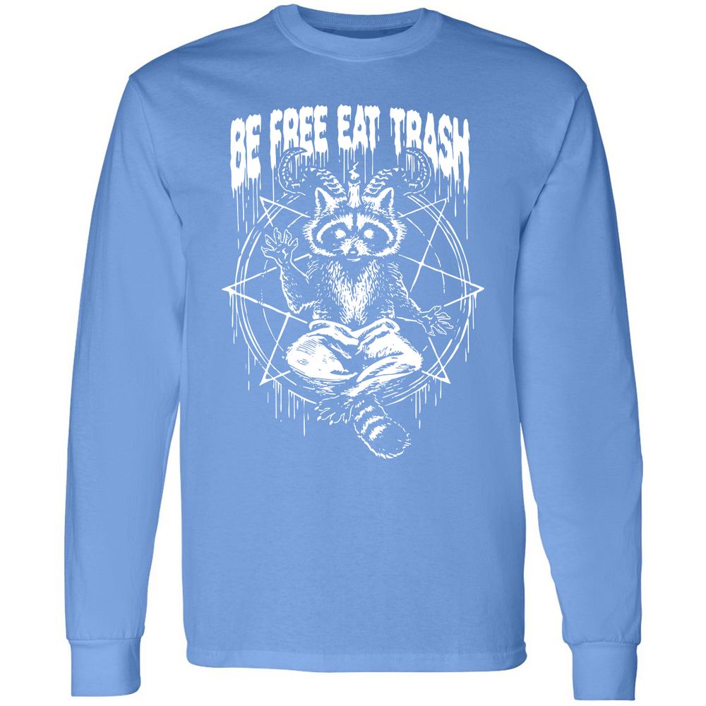 Long Sleeve T-Shirt - D5GYQN5C - Carolina Blue - 12