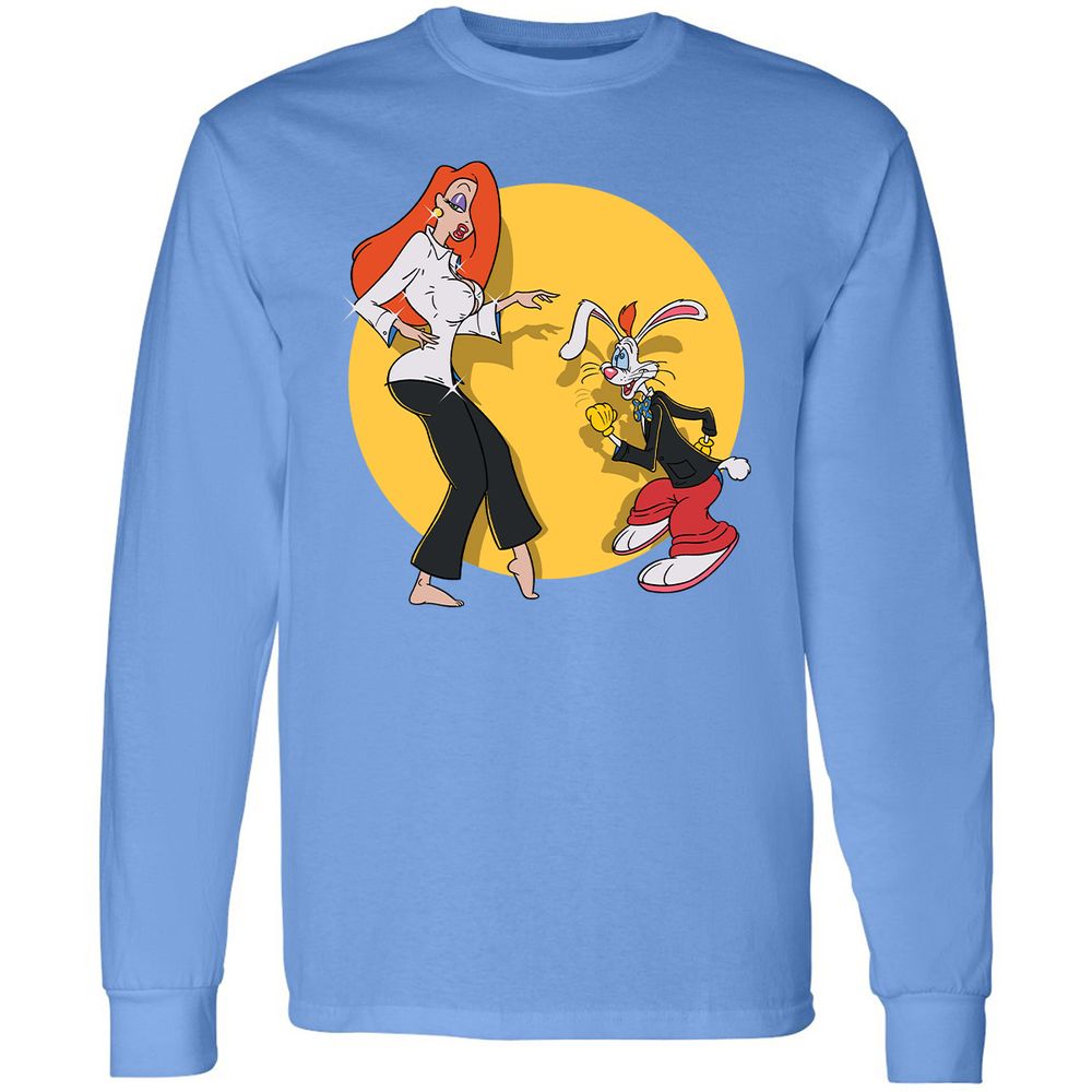 Long Sleeve T-Shirt - PH9GR7LY - Carolina Blue - 12