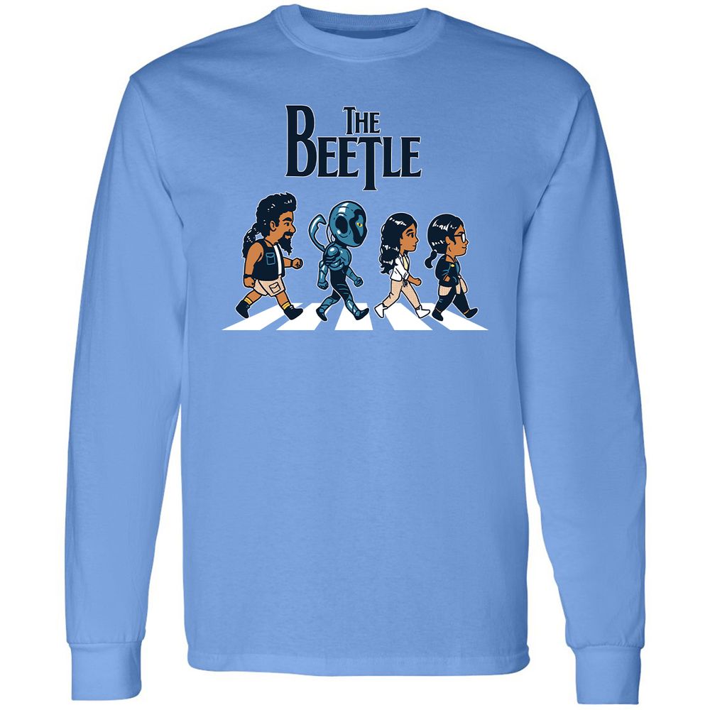 Long Sleeve T-Shirt - F1Q3MEH6 - Carolina Blue - 12