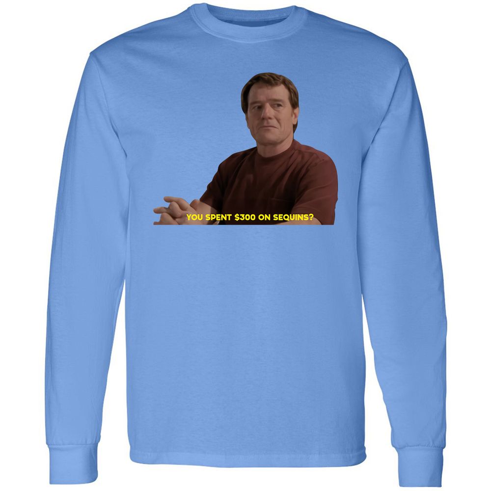 Long Sleeve T-Shirt - TTT6JHFK - Carolina Blue - 12